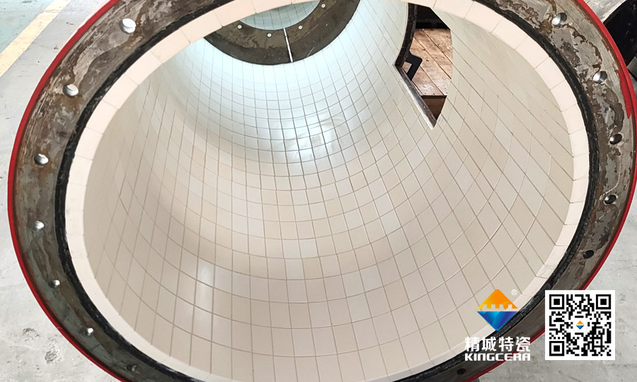 球磨机陶瓷内衬