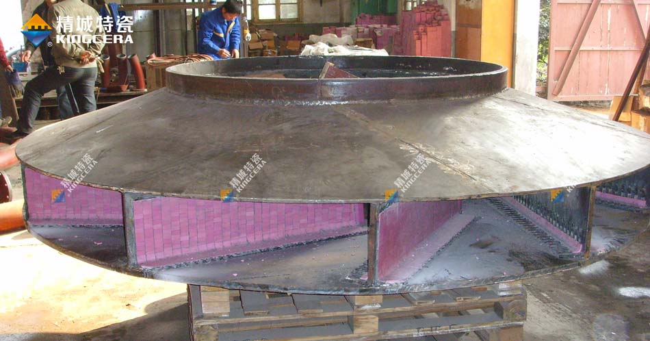 湖南31399金沙娱场城耐磨陶瓷风机叶轮|陶瓷风机叶片|陶瓷风机